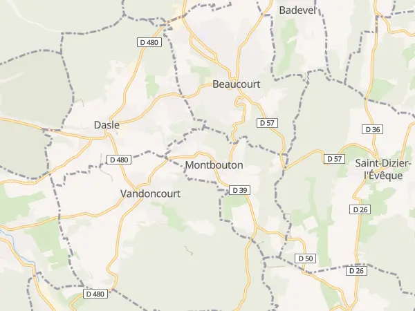 Plan de Montbouton
