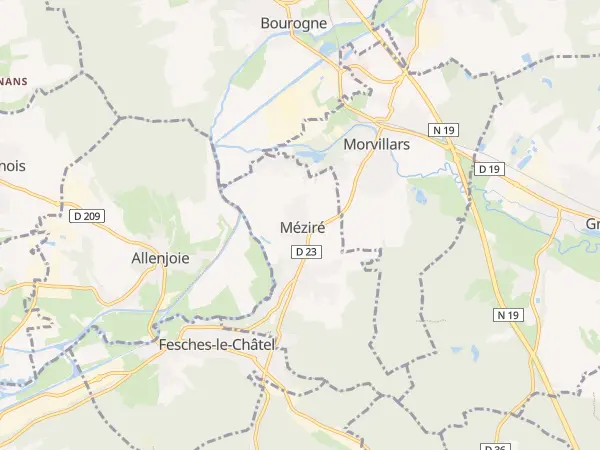 Plan de Méziré