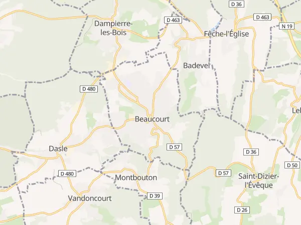 Plan de Beaucourt