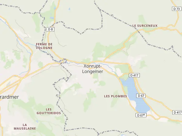 Plan de Xonrupt-Longemer