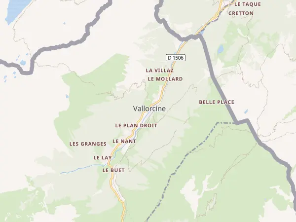 Plan de Vallorcine