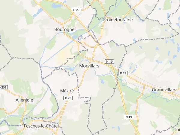 Plan de Morvillars
