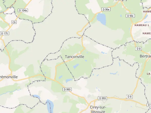 Plan de Tanconville