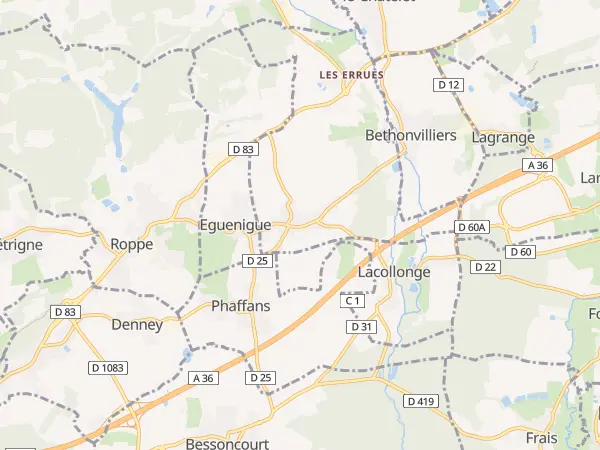 Plan de Menoncourt