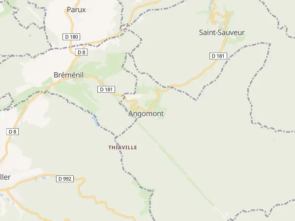 Plan de Angomont