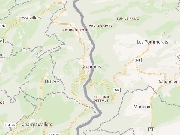 Plan de Goumois