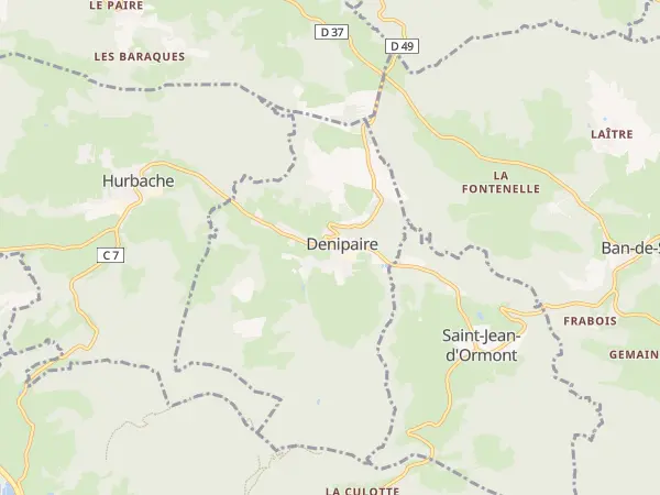 Plan de Denipaire