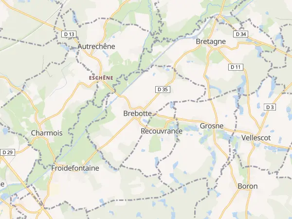 Plan de Brebotte