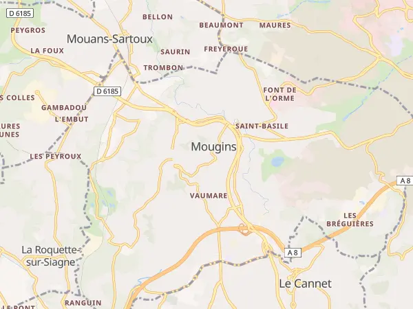 Plan de Mougins