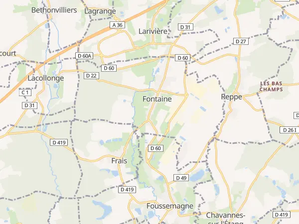 Plan de Fontaine