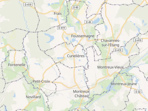 Plan de Cunelières
