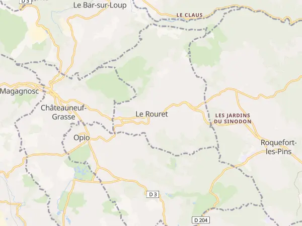 Plan du Rouret