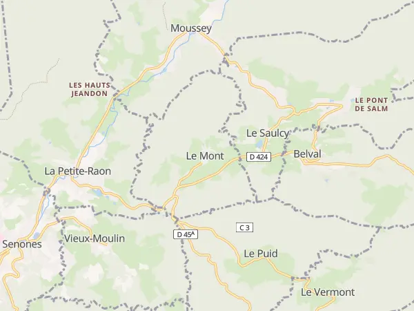Plan du Mont