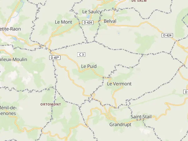 Plan du Puid