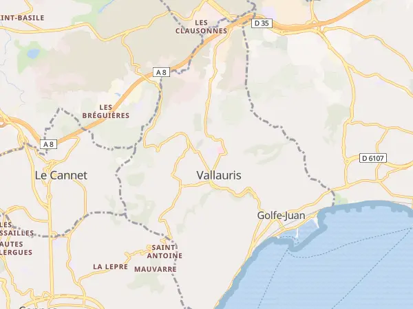 Plan de Vallauris