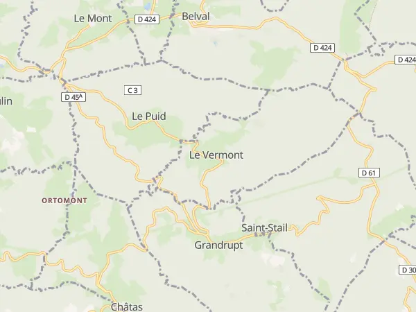 Plan du Vermont