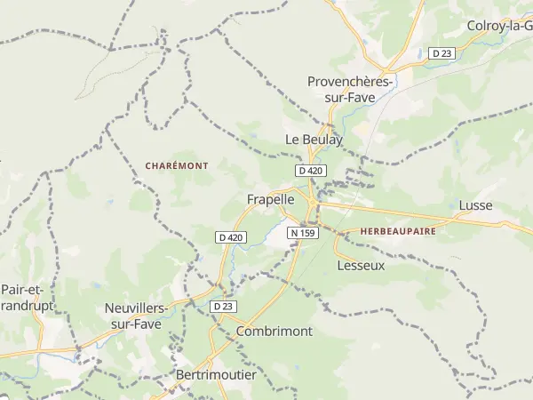 Plan de Frapelle