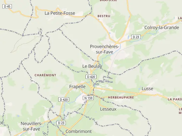 Plan du Beulay