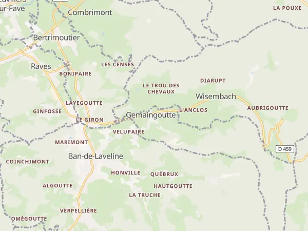 Plan de Gemaingoutte