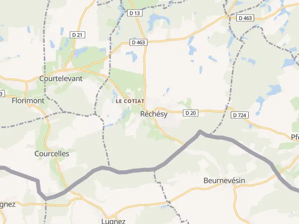 Plan de Réchésy