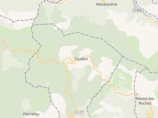Plan de Toudon
