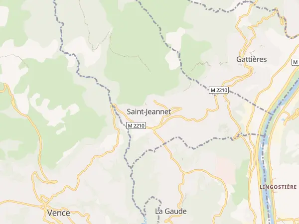 Plan de Saint-Jeannet