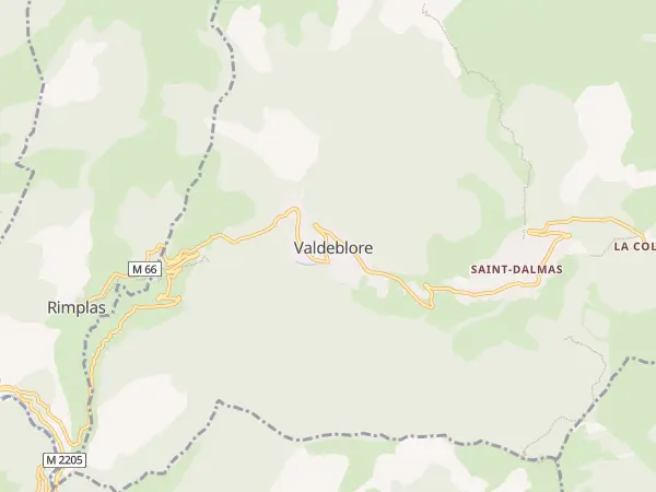 Plan de Valdeblore