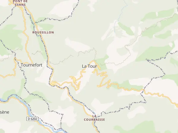 Plan de La Tour