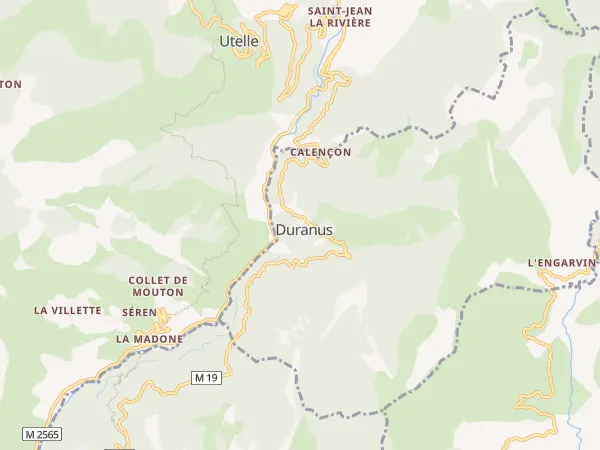 Plan de Duranus