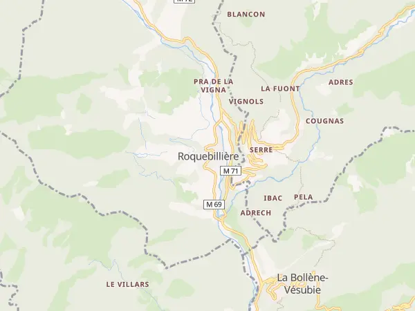 Plan de Roquebillière