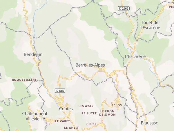 Plan de Berre-les-Alpes