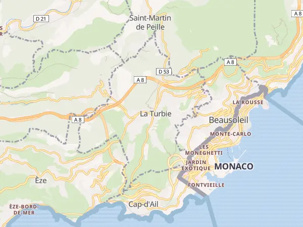 Plan de La Turbie