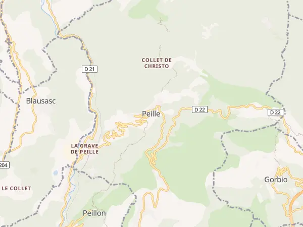 Plan de Peille