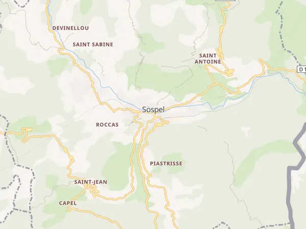 Plan de Sospel