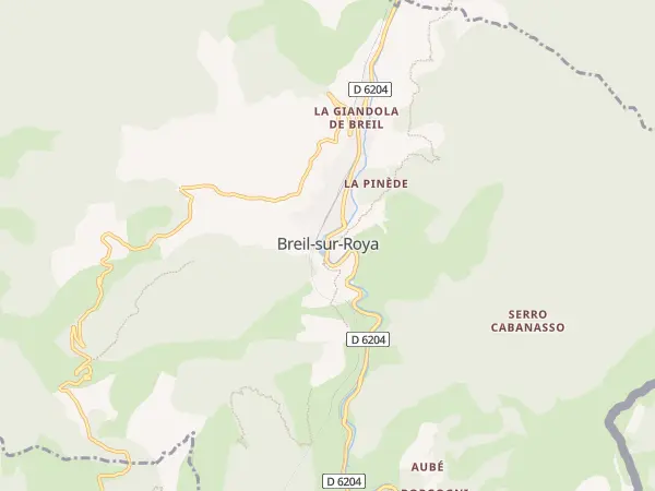 Plan de Breil-sur-Roya
