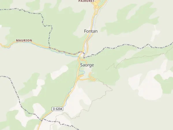 Plan de Saorge