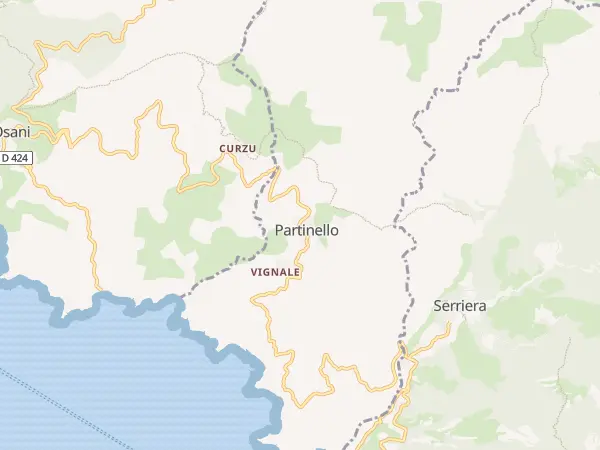 Plan de Partinello