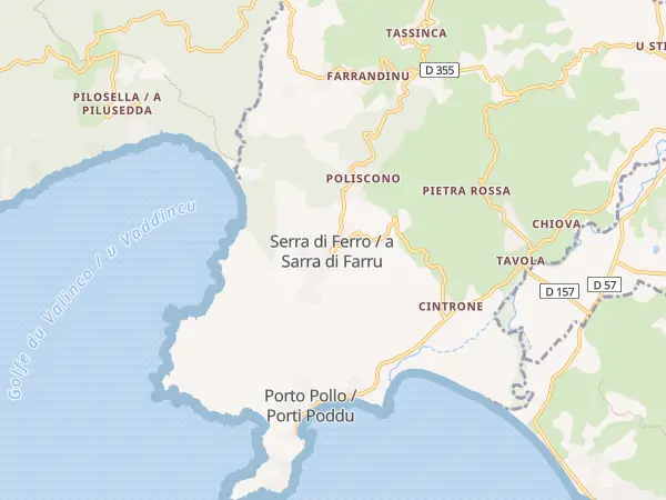 Plan de Serra-di-Ferro