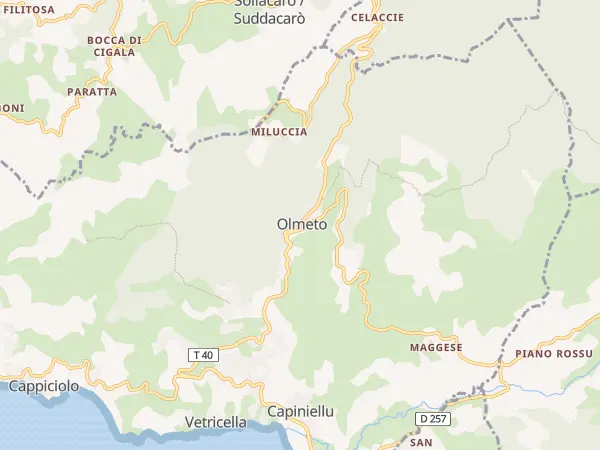 Plan de Olmeto