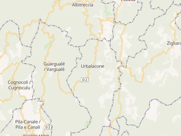 Plan de Urbalacone