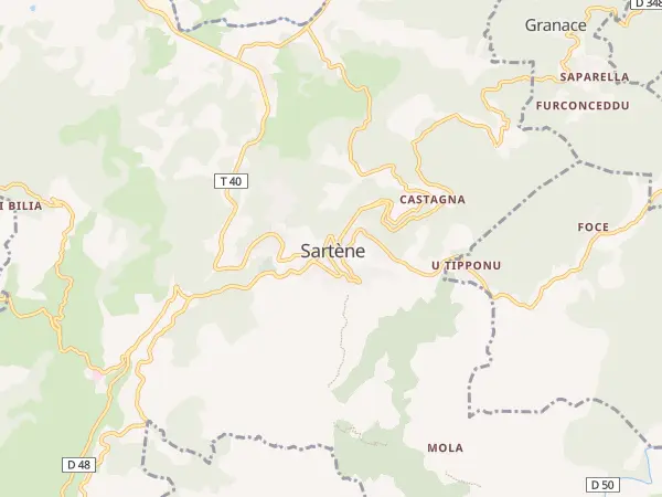 Plan de Sartène