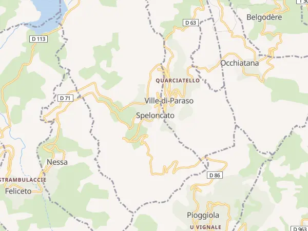 Plan de Speloncato