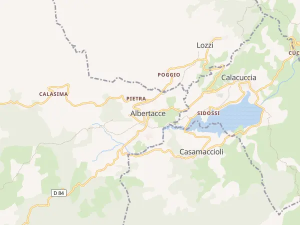 Plan de Albertacce