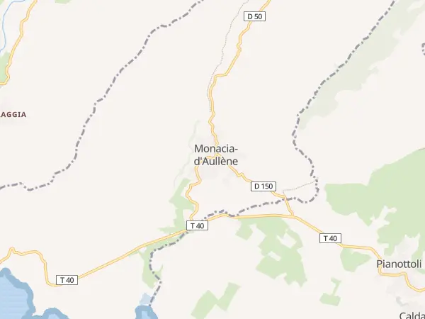 Plan de Monacia-d’Aullène
