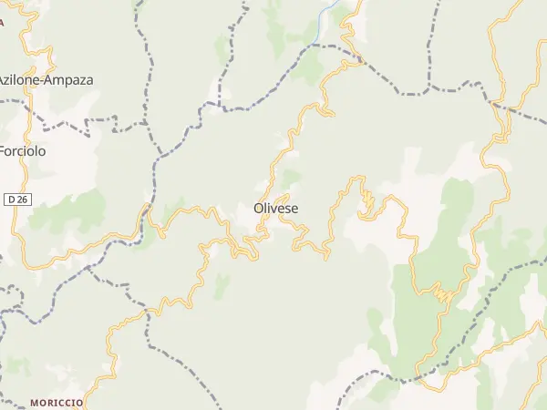 Plan de Olivese