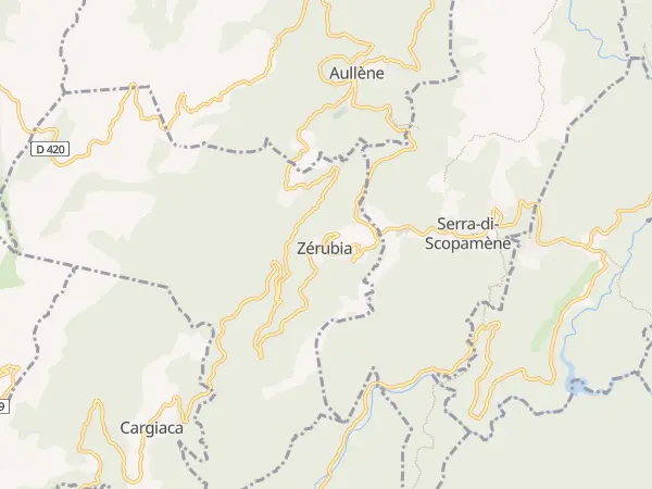Plan de Zérubia