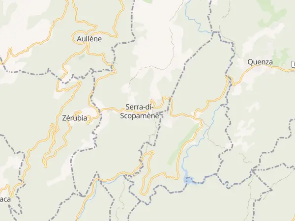 Plan de Serra-di-Scopamène