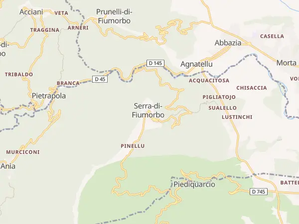 Plan de Serra-di-Fiumorbo
