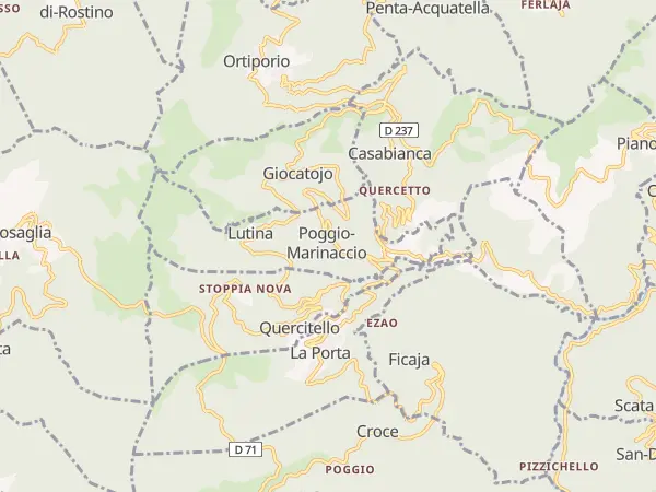 Plan de Poggio-Marinaccio