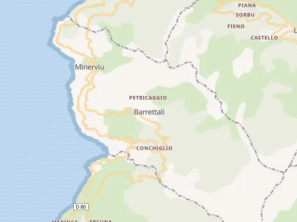 Plan de Barrettali
